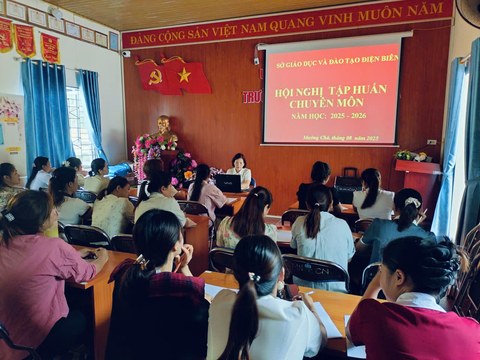 Tập huấn chuyên môn trường năm học 2025 -2026